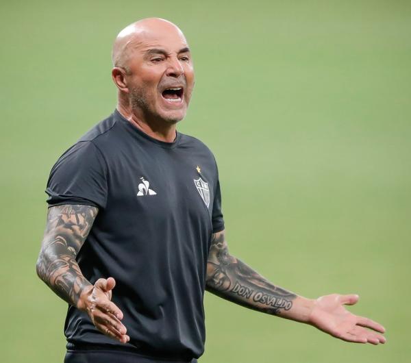 Jorge Sampaoli, técnico do Atlético-MG.(Imagem:Bruno Cantini/Atlético-MG)