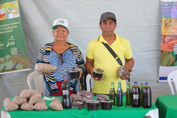 Derivados do caju marcam presença na Quitanda durante a Feira de Serviços dos Diálogos pelo Piauí.(Imagem:Divulgação)