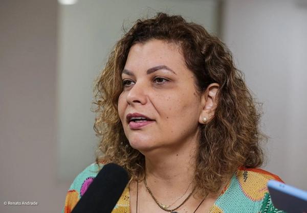 Janaína Mapurunga, superintendente da Assistência Social.(Imagem:Renato Andrade/Cidadeverde.com)