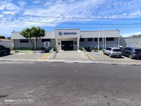Prefeitura Municipal de Barão de Grajaú-MA.(Imagem:FlorianoNews)