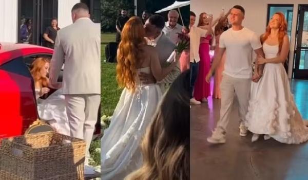 O casamento de Sofia Liberato, filha de Gugu, nos Estados Unidos.(Imagem:Reprodução/Instagram)