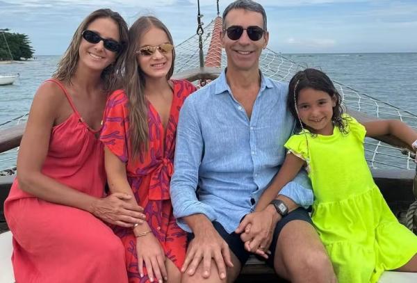 Ticiane Pinheiro aproveita férias na Bahia com César Tralli e família.(Imagem:Reprodução/Instagram)