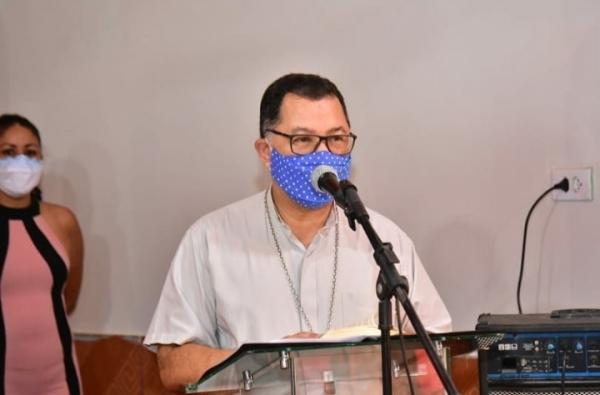 Bispo diocesano Dom Edivalter Andrade(Imagem:Reprodução)