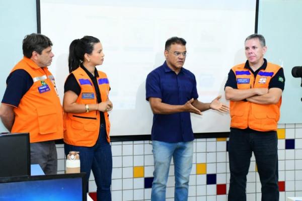 Prefeitura de Floriano apoia capacitação sobre o S2ID com foco em gestão de desastres.(Imagem:Secom)