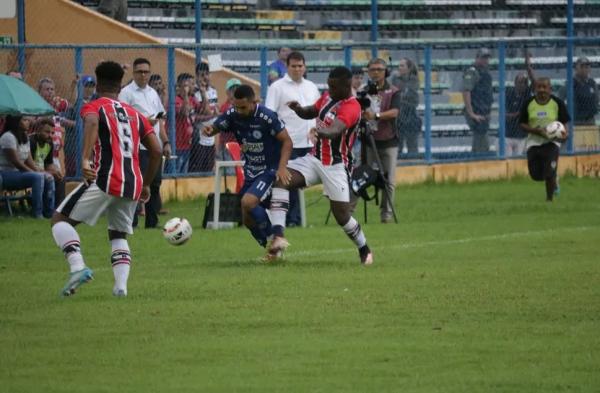  River-PI x Parnahyba, semifinal (volta) do Campeonato Piauiense 2023.(Imagem:Pablo Cavalcante )