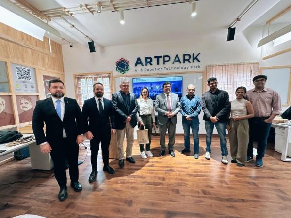 Em visita ao ArtPark, a solução de problemas a partir de novas tecnologias foi discutida.(Imagem:Divulgação)