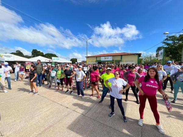 Ao todo, o Piau&iacute; j&aacute; conta com 109 academias do programa, credenciadas pelo Minist&eacute;rio da Sa&uacute;de, em 93 munic&iacute;pios.(Imagem:Ascom Sesapi)