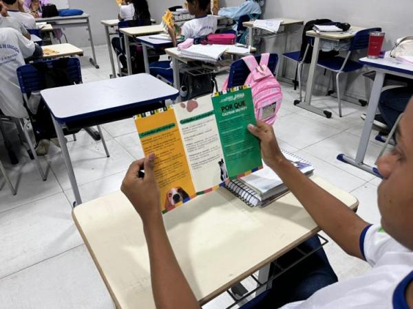 Prefeitura de Floriano inicia Circuito Educativo sobre Coleta Seletiva no munic&iacute;pio(Imagem:Secom)