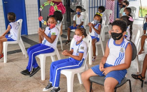 Educação municipal de Floriano abre o ano letivo de 2022 com aula inaugural.(Imagem:Secom)