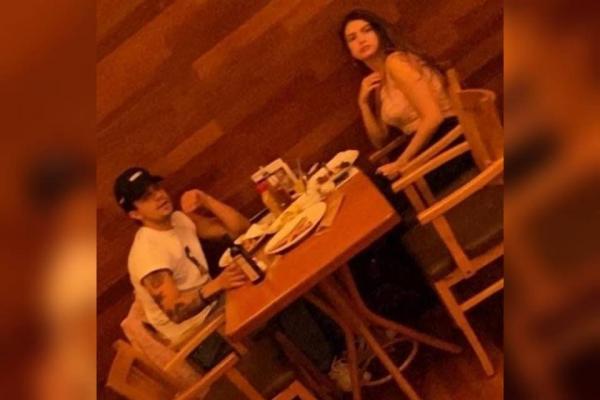 Luan Santana é flagrado em jantar romântico com modelo(Imagem:Reprodução)