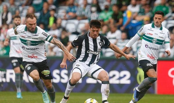 Botafogo e Coritiba jogam para se afastar da zona do rebaixamento.(Imagem:Vítor Silva/Botafogo/Direitos reservados)