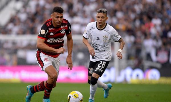 Corinthians x Flamengo abre quartas da Copa Libertadores nesta terça.(Imagem:Marcelo Cortes/Flamengo/Direitos Reservados)