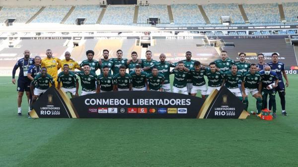 Palmeiras campeão da Libertadores 2020.(Imagem:Cesar Greco / Ag. Palmeiras)