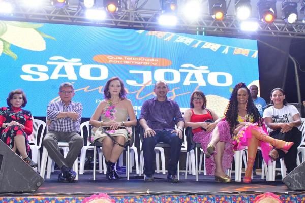 Câmara Municipal se faz presente no encerramento do Circuito Junino.(Imagem:CMF)