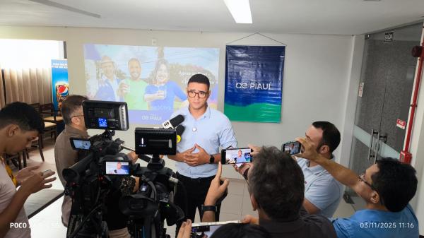 Brenner Oliveira, gerente regional da Águas do Piauí.(Imagem:Ascom)