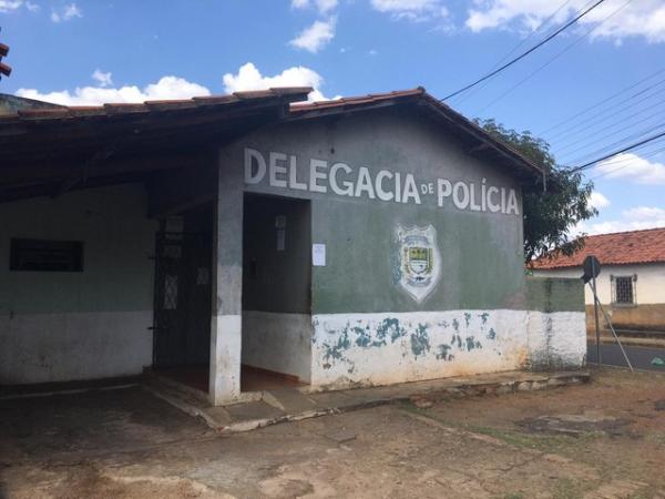 Delegacia de Amarante, no Piauí, que vai apurar o caso.(Imagem:Maria Romero/G1 PI)