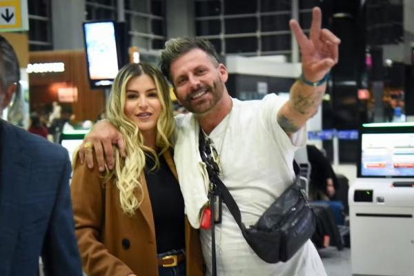 Henri Castelli e Aline Limas(Imagem:Andy Santana / Brazil News)