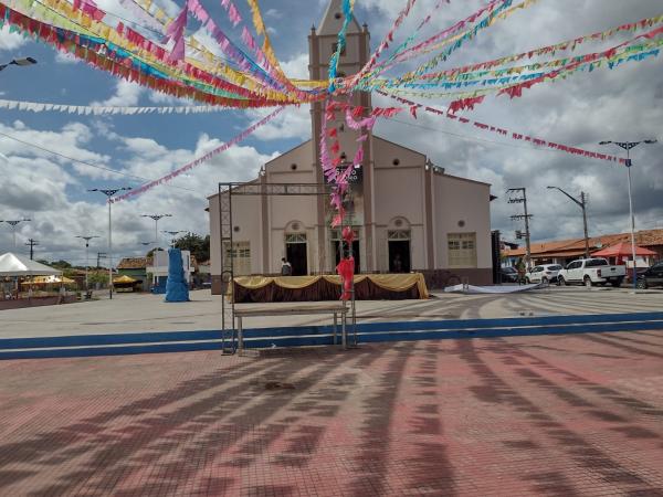 Igreja de Santo Antônio, em Barão de Grajaú(Imagem:FlorianoNews)