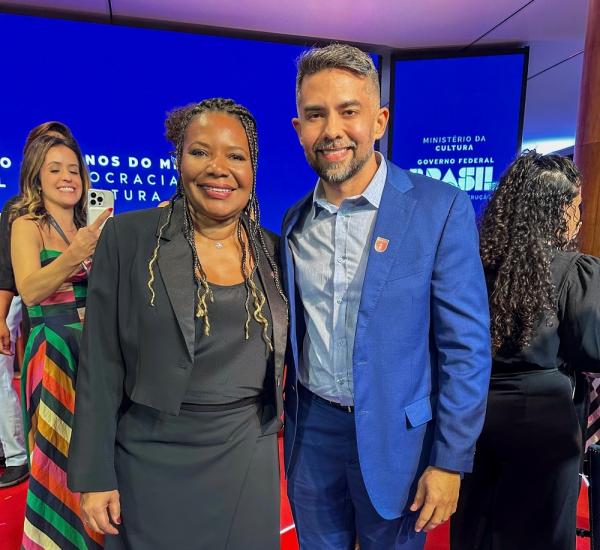 A convite do Ministério da Cultura, secretário Rodrigo Amorim conhece experiências de espaços culturais do Rio de Janeiro.(Imagem:Divulgação)