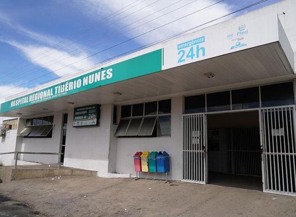 Hospital Regional Tibério Nunes, em Floriano(Imagem:Divulgação)