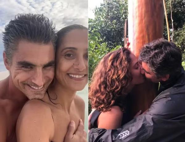 Camila Pitanga e o namorado, Patrick Pessoa.(Imagem: Reprodução/Instagram)