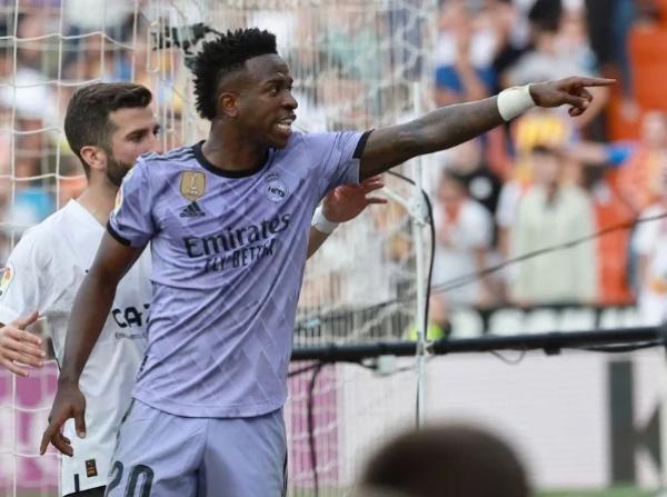 Real Madrid se posiciona contra racismo a Vinícius Júnior e aciona Justiça(Imagem:Reprodução)