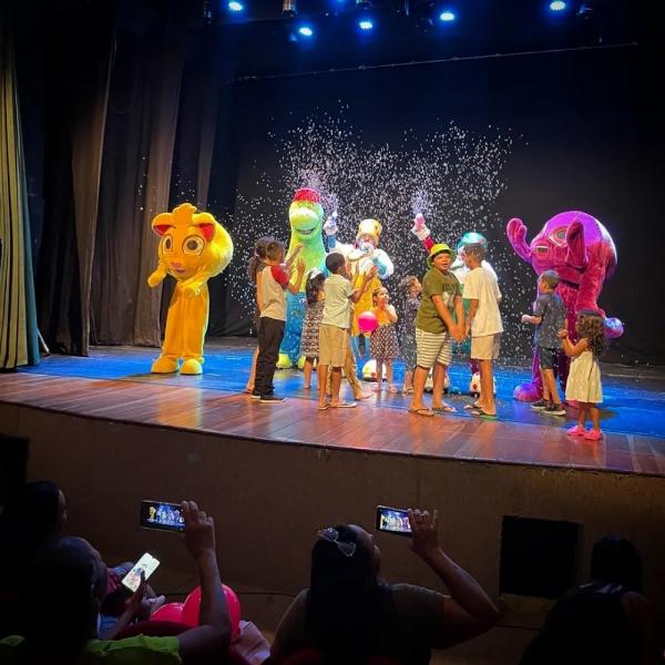 Iniciativa busca ocupar os espaços culturais e promover o acesso das crianças à arte, à cultura e ao lazer.(Imagem:Ascom Secult)