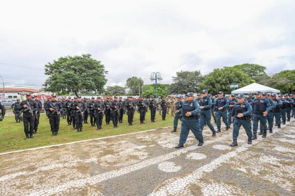 O reconhecimento aos profissionais refor&ccedil;a o compromisso das for&ccedil;as de seguran&ccedil;a com a prote&ccedil;&atilde;o da sociedade e a preserva&ccedil;&atilde;o da ordem p&uacute;blica no estado.(Imagem:Ascom SSP)