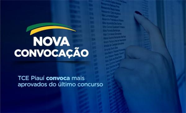 TCE Piauí convoca mais aprovados do último concurso.(Imagem:Divulgação)