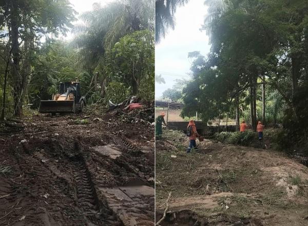 Infraestrutura de Floriano intensifica medidas de preven&ccedil;&atilde;o contra alagamentos(Imagem:Secom)