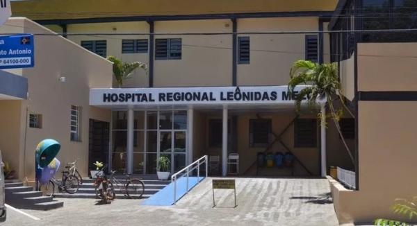 Vítima foi levada para o hospital do município.(Imagem:Portal A Grande Barras)