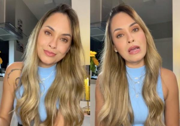 Sarah Andrade chora ao fazer longo desabafo nas redes(Imagem:Reprodução)