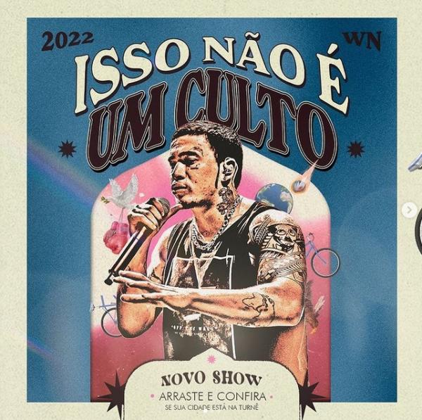 A apresentação deve acontecer no dia 18 de junho deste ano, durante turnê nacional do show 