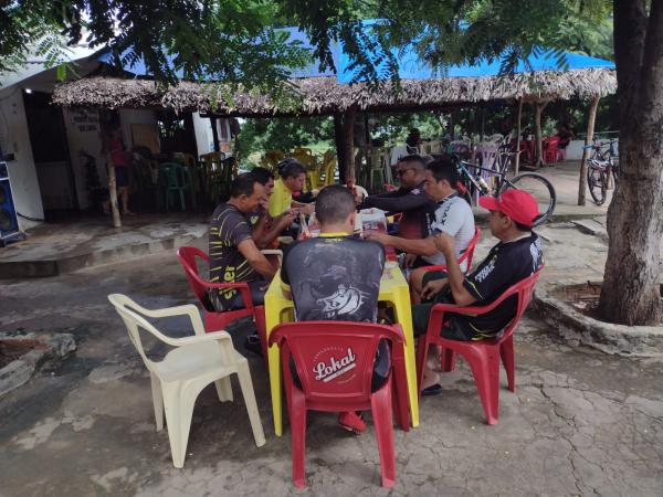 Ciclistas realizam confraternização com passeio ciclístico e café da manhã(Imagem:FlorianoNews)