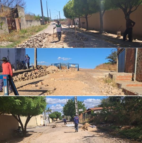 Prefeitura de Floriano intensifica Operação Tapa-Buracos no mês de julho(Imagem:Secom)