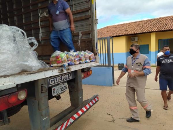 Grupo Equatorial doa 32 toneladas de alimentos para municípios piauienses.(Imagem:Divulgação)