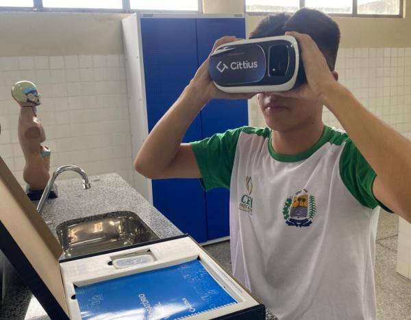 A nova estrutura fortalece o ensino pr&aacute;tico e aproxima os estudantes da experimenta&ccedil;&atilde;o cient&iacute;fica.(Imagem:Ascom Seduc)