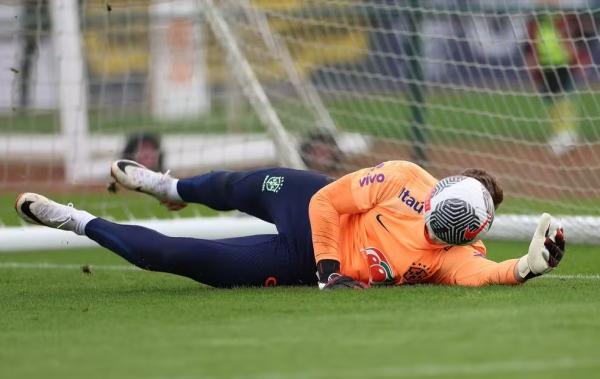 Seleção brasileira terá novo goleiro em amistosos.(Imagem:Rafael Ribeiro / CBF)