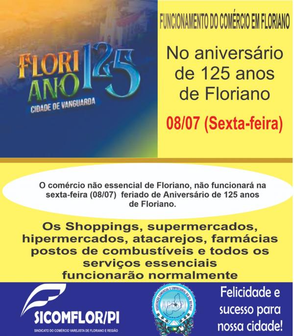 Saiba o que funciona no feriado do aniversário da cidade(Imagem:Divulgação)