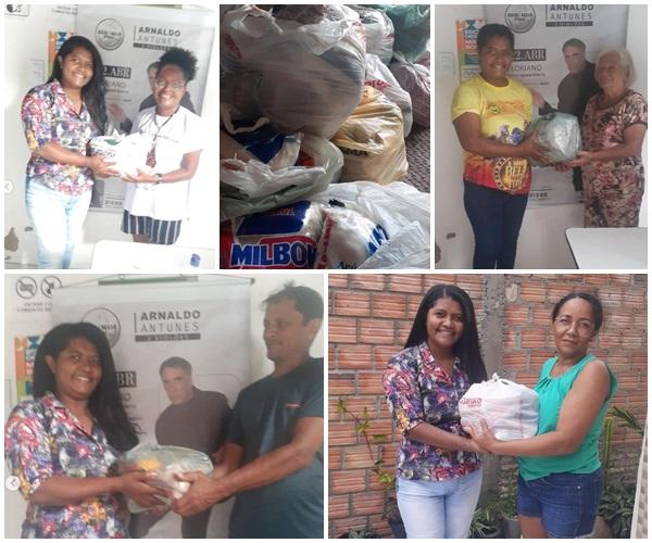 Projeto Seis e Meia Piaui realiza doação de cestas básicas em Floriano.(Imagem:Reprodução/Instagram)