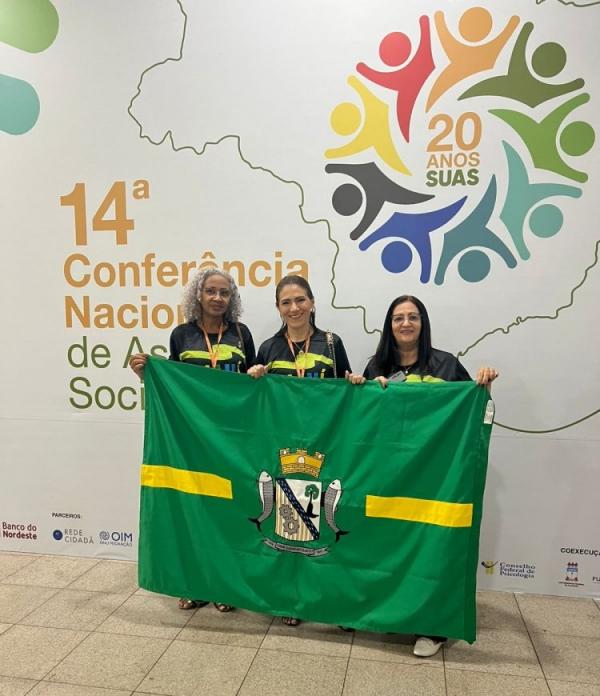 Prefeitura de Floriano marca presença na 14ª Conferência Nacional de Assistência Social(Imagem:Secom)