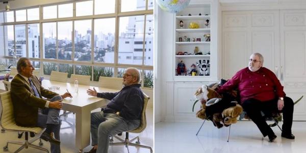 Apartamento de luxo de Jô Soares transformado em Espaço Cultural.(Imagem:Reprodução/Instagram)