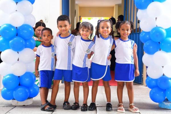 Aula Inaugural marca in&iacute;cio do Ano Letivo na rede municipal de ensino de Floriano.(Imagem:Secom)