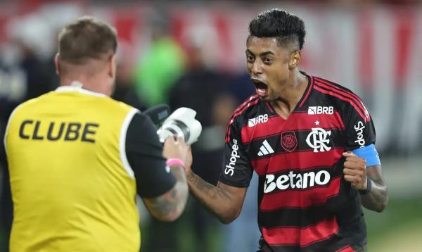 Rubro-negro derrota Santos no Maracanã; Verdão cai para o Mirassol.(Imagem:Gilvan de Souza/Flamengo)