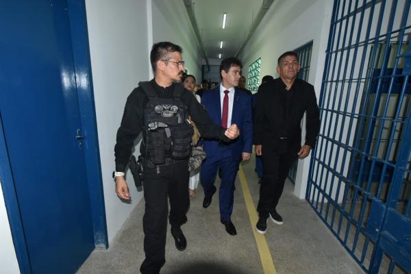 Com 307 vagas, penitenciária de Buriti do Lopes é inaugurada para reforço do sistema prisional do Piauí.(Imagem:Divulgação)