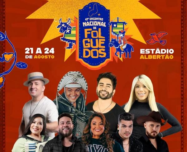 47ª Edição do Encontro Nacional dos Folguedos (Imagem:Divulgação)