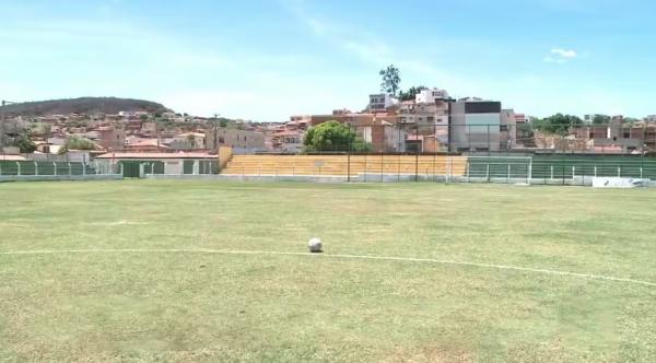 Estádio Helvídio Nunes, em Picos.(Imagem: Rede Clube)