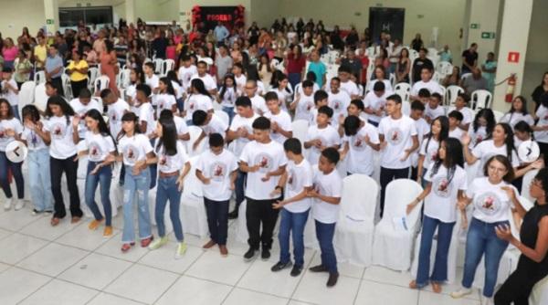 Formatura do Proerd certifica 140 crianças em Floriano.(Imagem:Reprodução/Instagram)