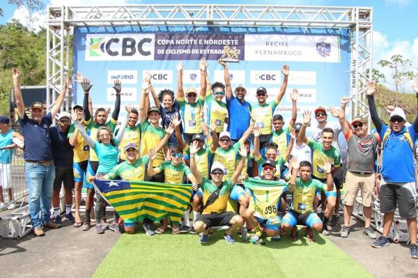 Seleção piauiense de ciclismo pronta para se manter entre os três melhores estados da Copa Norte e Nordeste de Ciclismo.(Imagem:Divulgação)