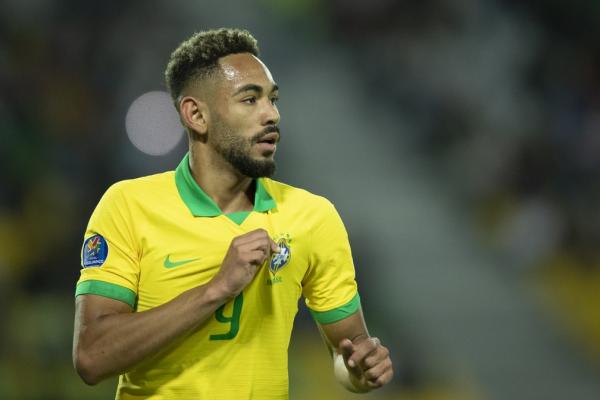 Matheus Cunha foi convocado para a seleção brasileira.(Imagem:Lucas Figueiredo/CBF)